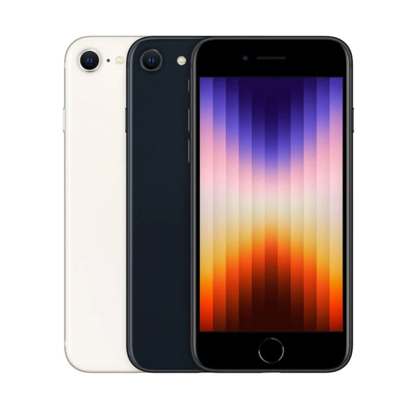 Apple iPhone SE 2022 (3rd Gen) 64GB/128GB (Midnight Black, Starlight White)