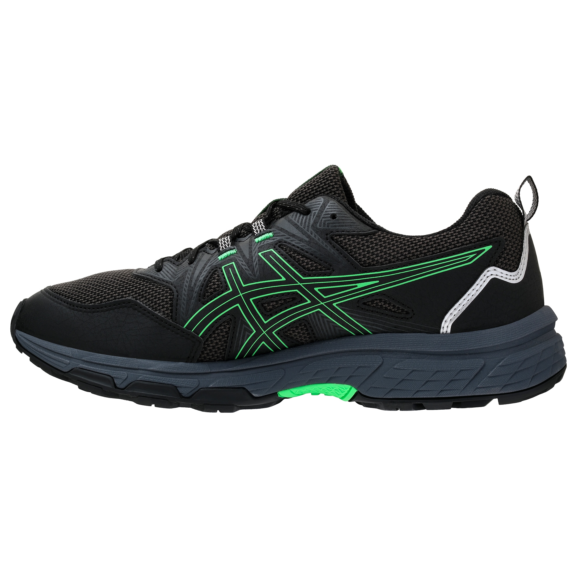 Buy ASICS Men s Gel Venture 8 Running Shoes Black New Leaf US 8