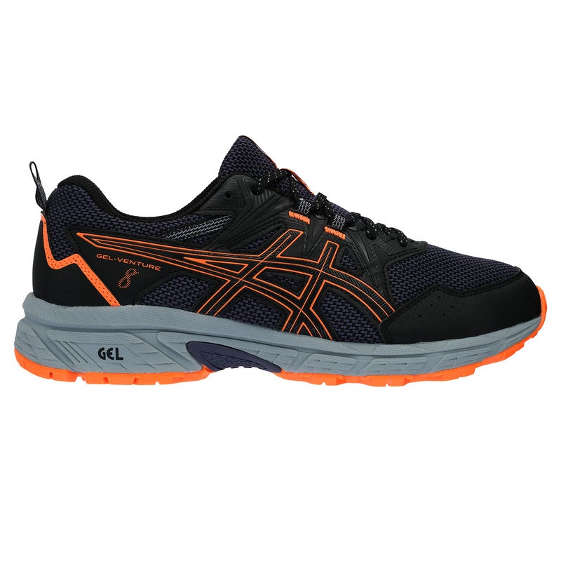 Buy ASICS Men's Gel-Venture 8 Running Shoe Black/Shocking Orange (US 8 ...