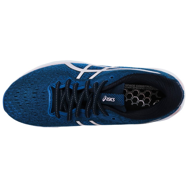  ASICS Women's Gel-Nimbus 24 Running Shoes, 5, French  Blue/Barely Rose