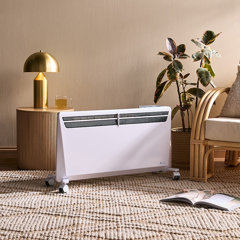 Buy Ausclimate 2000w Ecosmart Large Panel Heater White - Mydeal