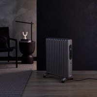 Ausclimate 2400W 11 Fin Smart Enclosure Large Oil Filled Heater