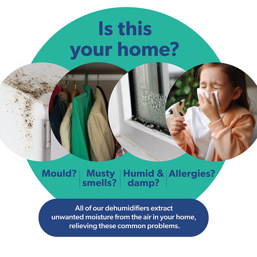 Ausclimate Desiccant 10L Smart Dehumidifier (ACD200)