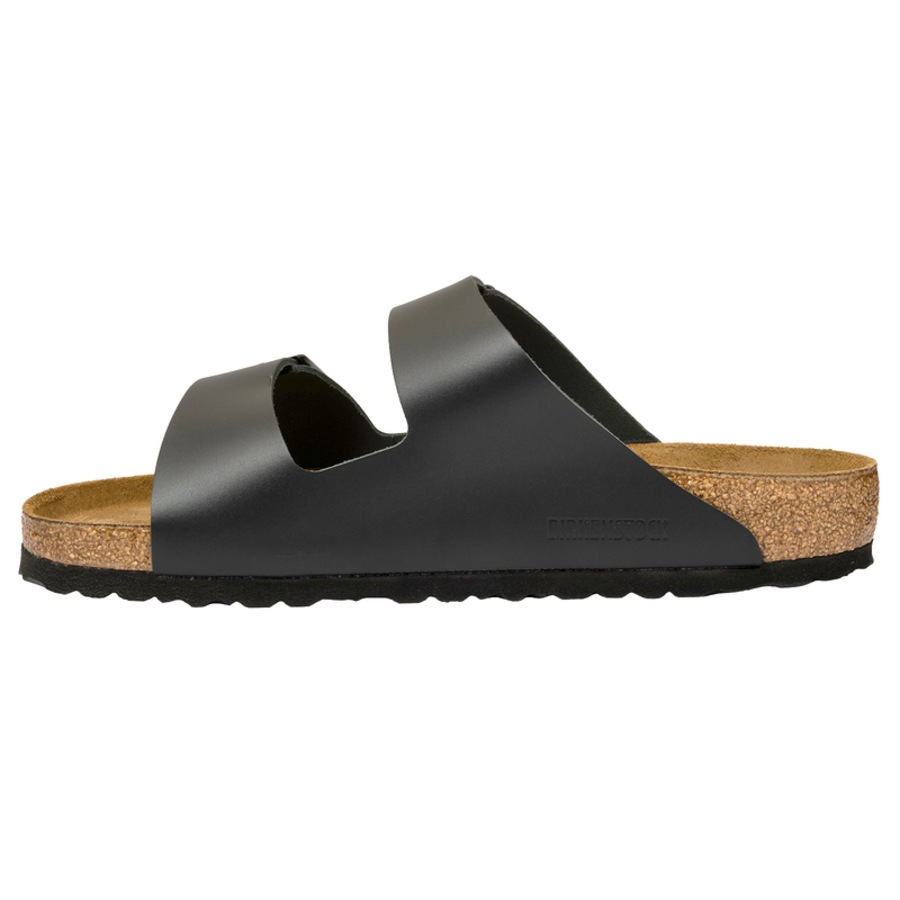 Birkenstock Unisex Arizona EU 40 Birko-Flor Regular Fit Sandals Black
