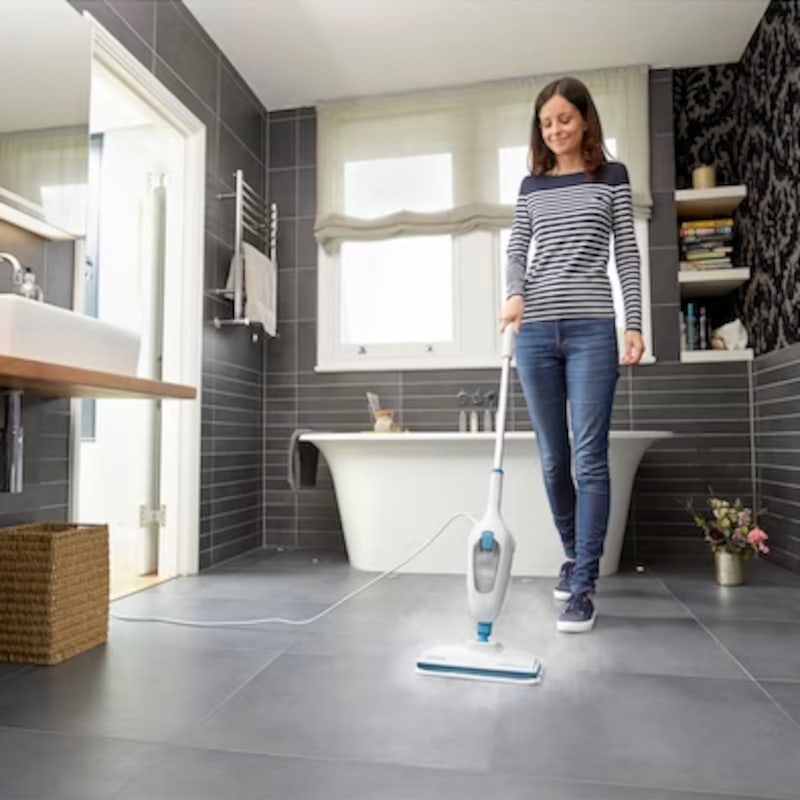 Buy Black + Decker 1300W Steam Mop - MyDeal