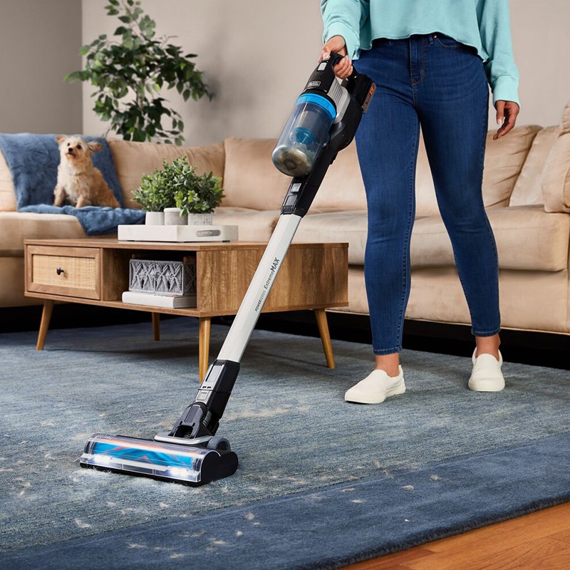 Black + Decker 18V Cordless POWERSERIES Extreme MAX Stick Vacuum Cleaner