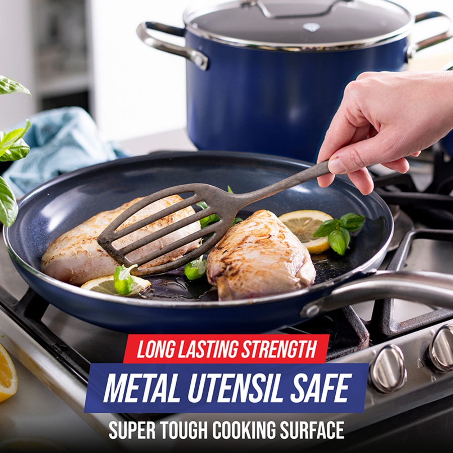 Blue Diamond 14 Piece Cookware Set