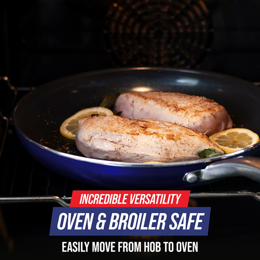 Blue Diamond 14 Piece Cookware Set