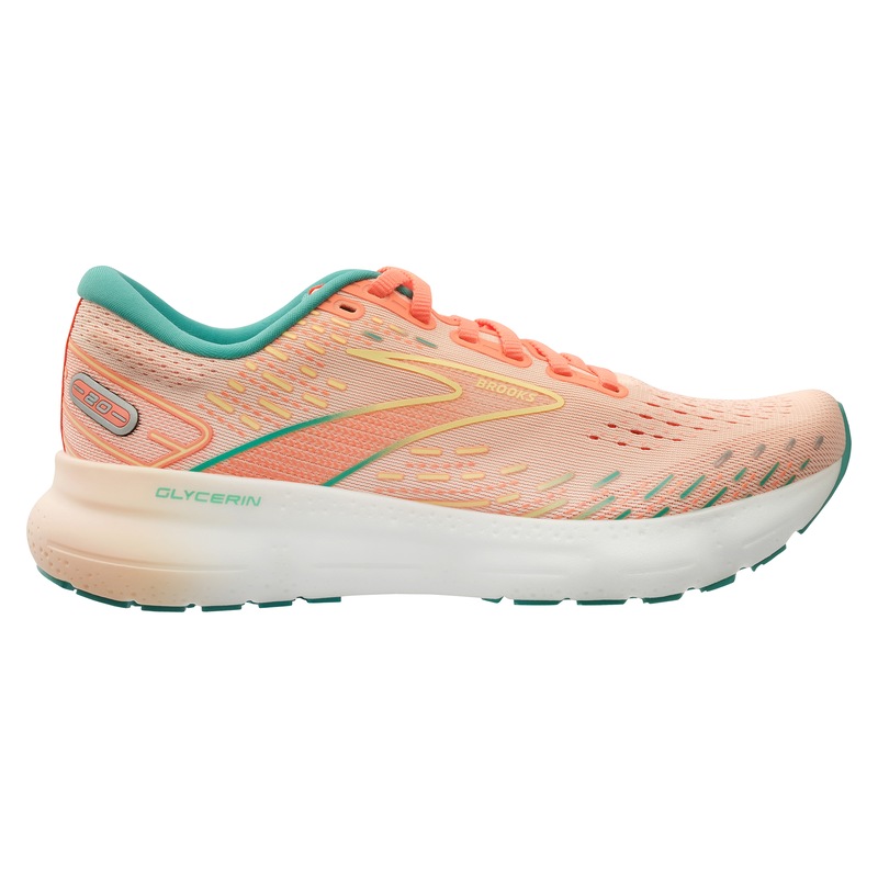Buy Brooks Women's Glycerin 20 Running Shoes Tropical Peach/Fusion