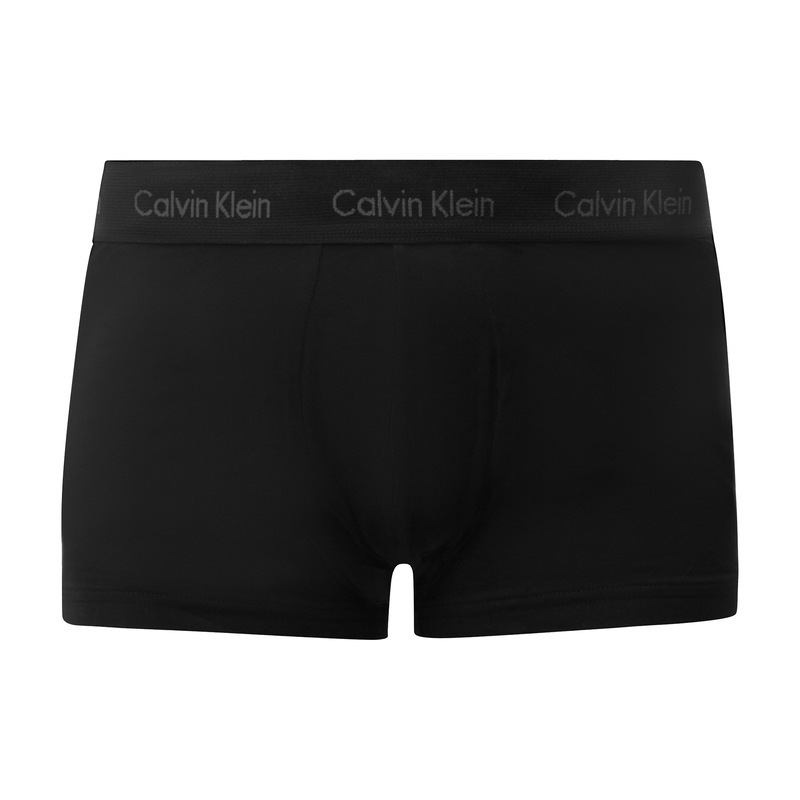 Buy Calvin Klein Men's Cotton Stretch Low Rise Trunk 3 Pack Underwear