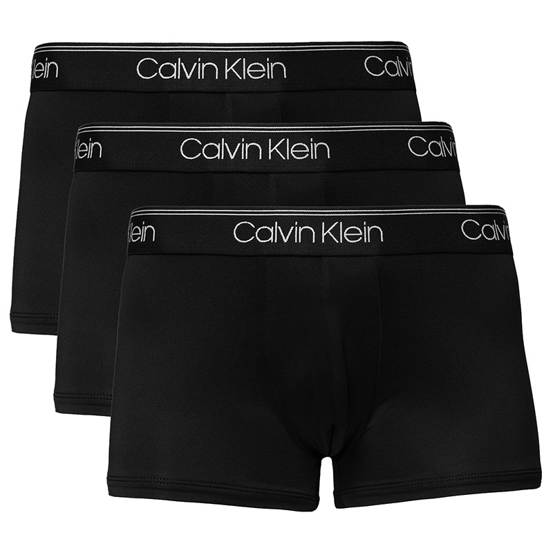 Buy Calvin Klein Men's Hip Brief 3 Pack Underwear Black (M, L, XL) - MyDeal