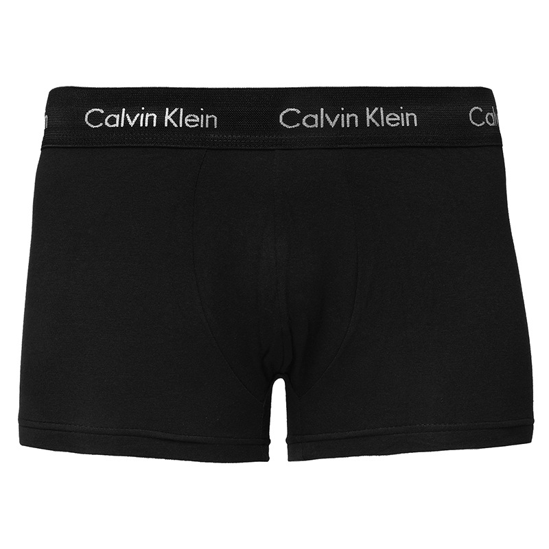 Buy Calvin Klein Men's Low Rise Trunk 3 Pack Underwear Black (S, M, L