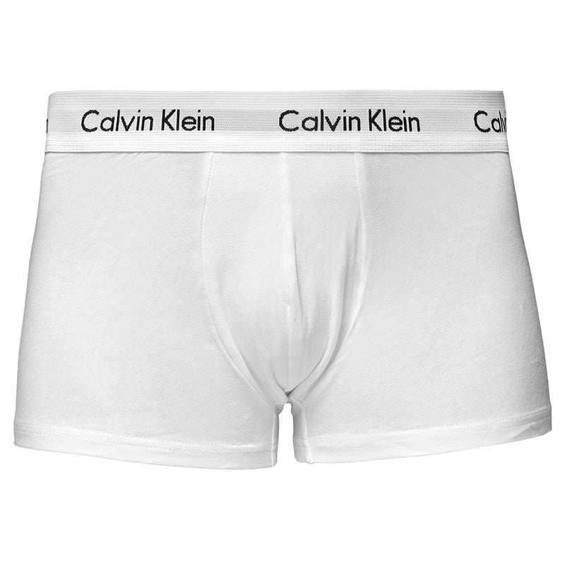 Buy Calvin Klein Men's Low Rise Trunk 3 Pack Underwear White (S, M, L ...