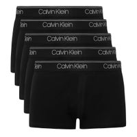 Buy Calvin Klein Men's Micro Stretch Low Rise Trunk 5 Pack Underwear Black  (S, M, L, XL) - MyDeal