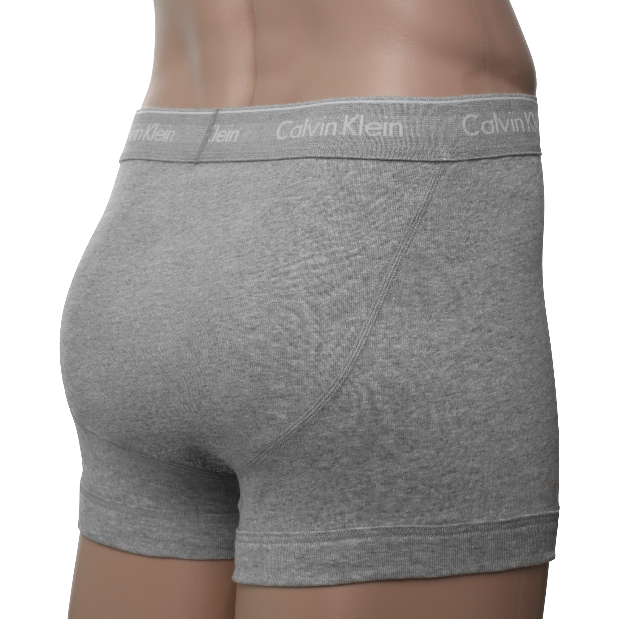 Buy Calvin Klein Men's Cotton Classics Trunk 3 Pack Underwear Navy/Sage ...