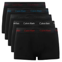 Calvin Klein Boy's Kids Modern Cotton Assorted Boxer Briefs Underwear,  Multipack, Black/Red, X-Small : : Clothing, Shoes & Accessories