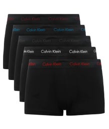 Brilliant Basics Men's 2 Pack Cotton Knit Boxers - Grey Stripe/Black Pack