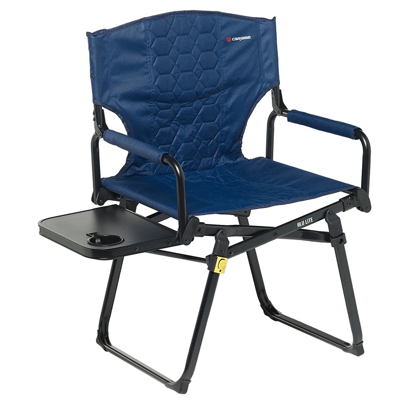 Buy Caribee Aluminium Outdoor Directors Chair with Table MyDeal