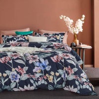 Buy Gioia Casa Oliver 100% Cotton Fully Reversible Quilt Cover Set (Queen,  King, Super King) - MyDeal