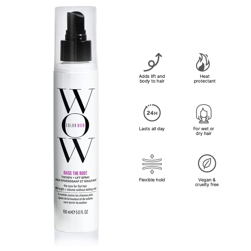 Buy Color Wow Raise The Root Thicken & Lift Spray 150ml MyDeal Buy Color Wow Raise The Root Thicken & Lift Spray 150ml MyDeal