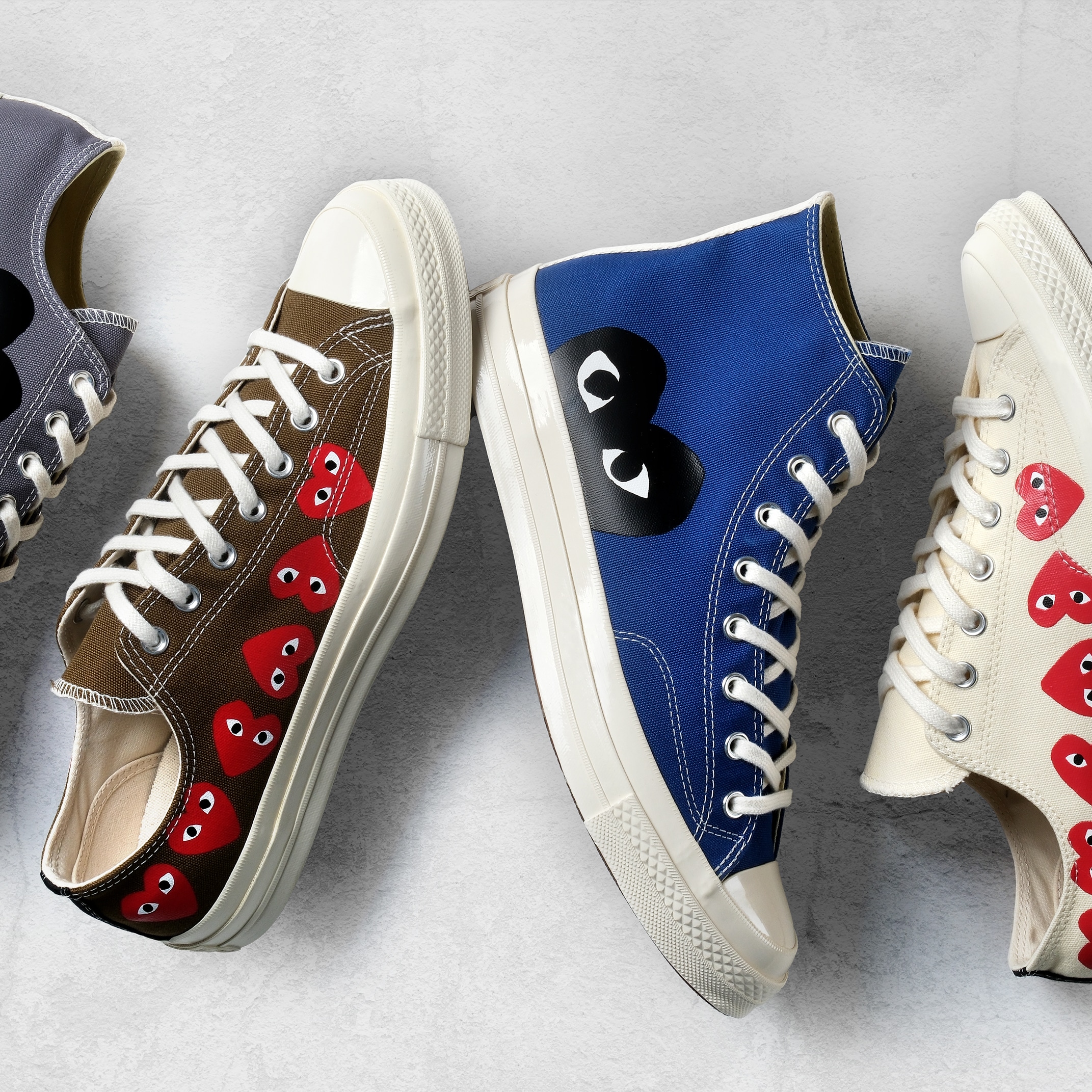Grey Converse Converse Comme Des Garcons Au Buy Converse X Comme