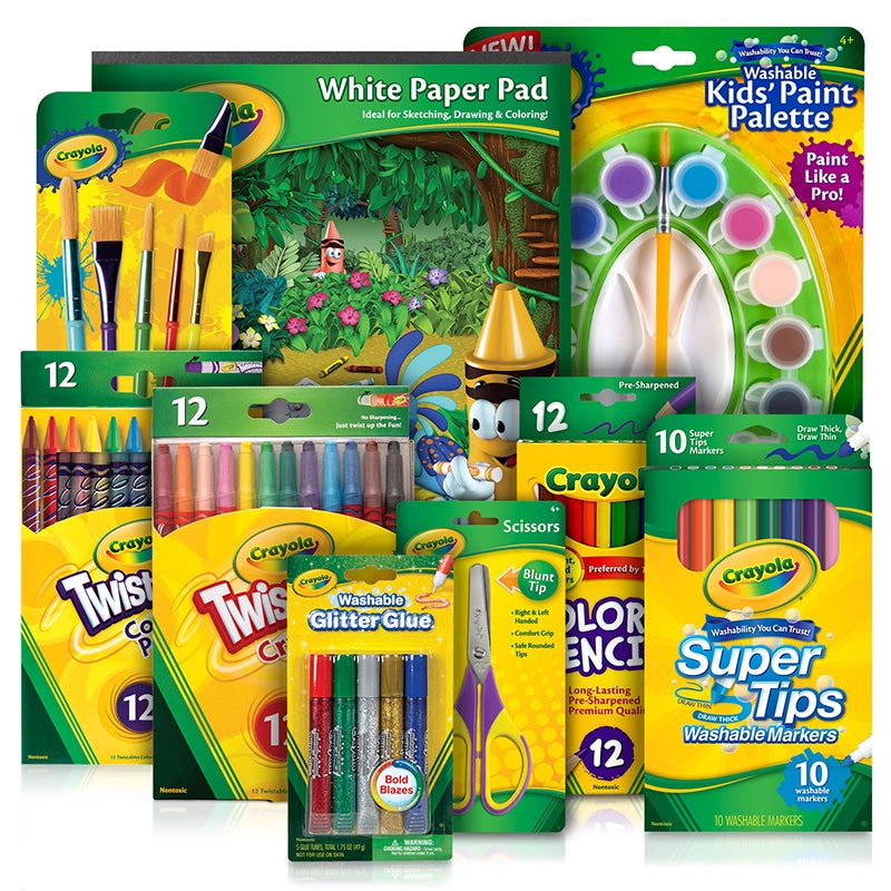 Crayola Color Wonder Light Up Markers & Drawing Pad