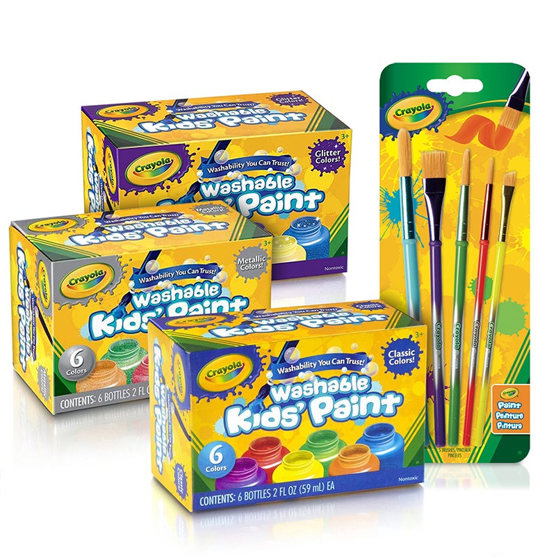 Crayola Finger Paints 4pk, Art Supplies Online Australia - Same Day  Shipping