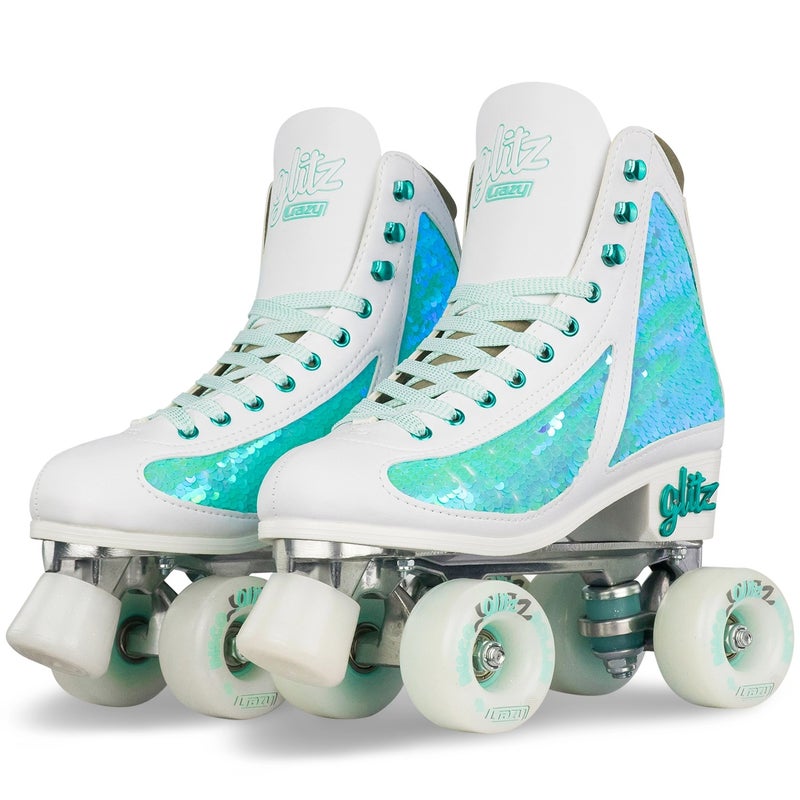 Buy Crazy Skates Disco GLITZ Sequin Size Adjustable Roller Skates ...