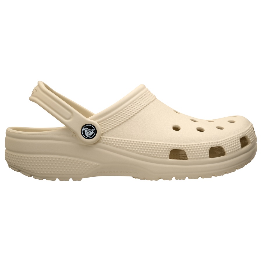 Crocs Unisex Classic Clogs Bone (US M12)