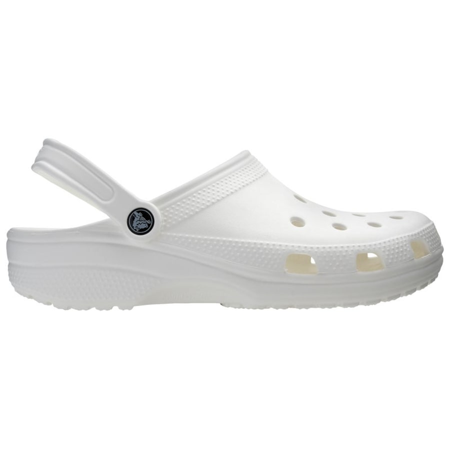 Crocs Unisex Classic Clogs White (US M11/W13)