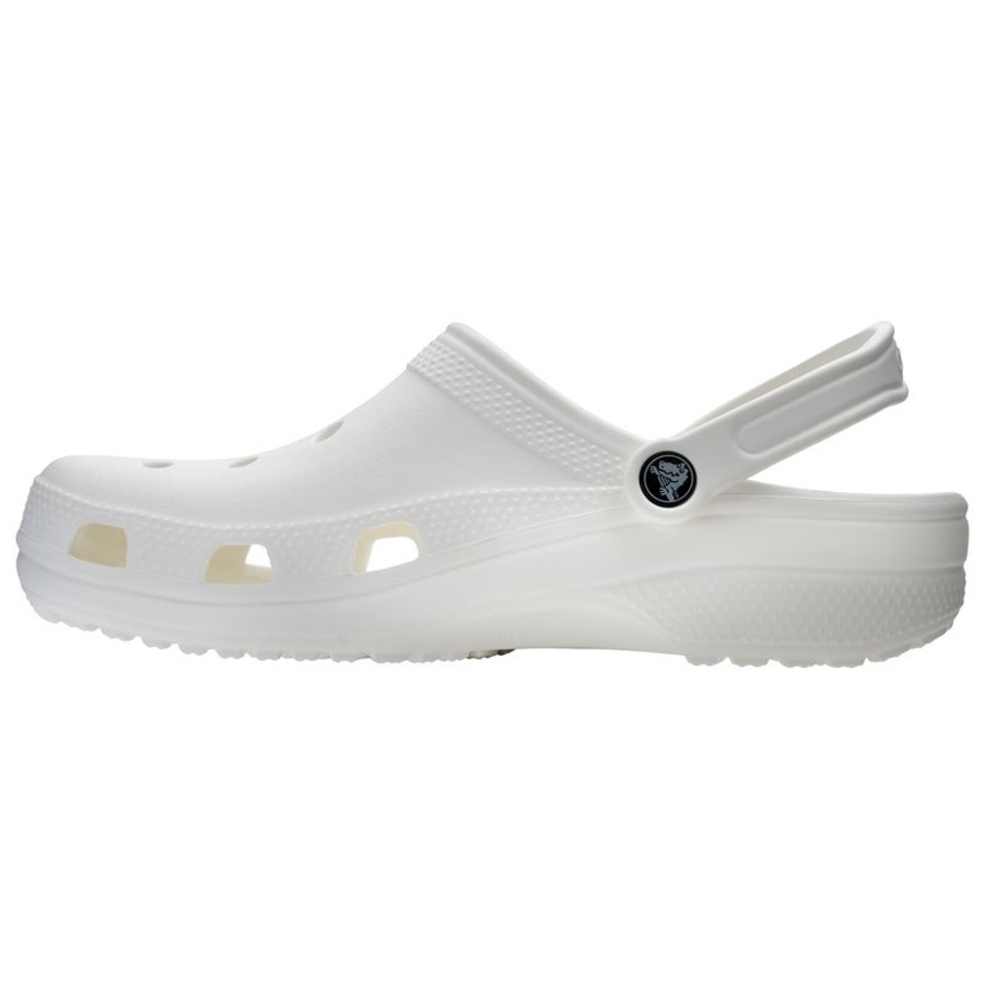 Crocs Unisex Classic Clogs White (US M11/W13)