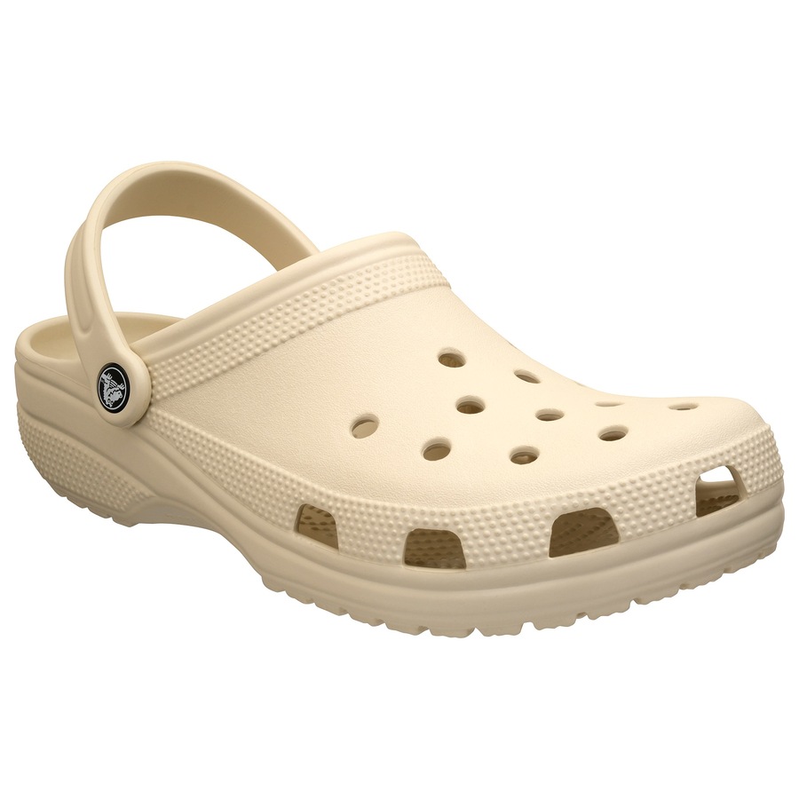 Crocs Unisex Classic Clogs Bone US M8/W10