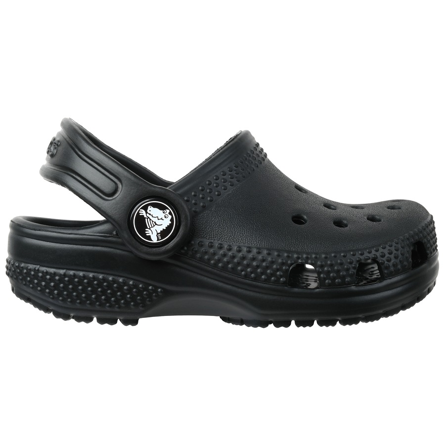 Crocs Unisex Toddlers Classic Clog Black (US C10)
