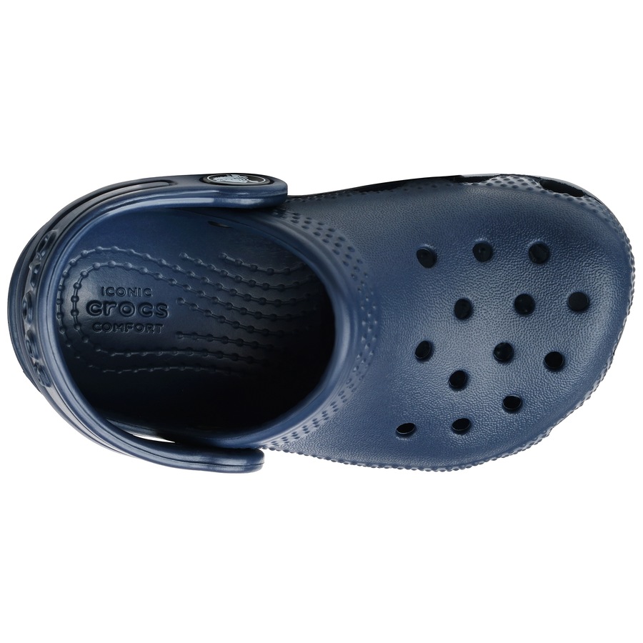 Crocs Unisex Toddlers Classic Clog Navy (US C10)