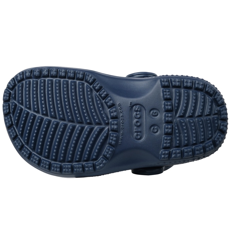 Crocs Unisex Toddlers Classic Clog Navy (US C10)