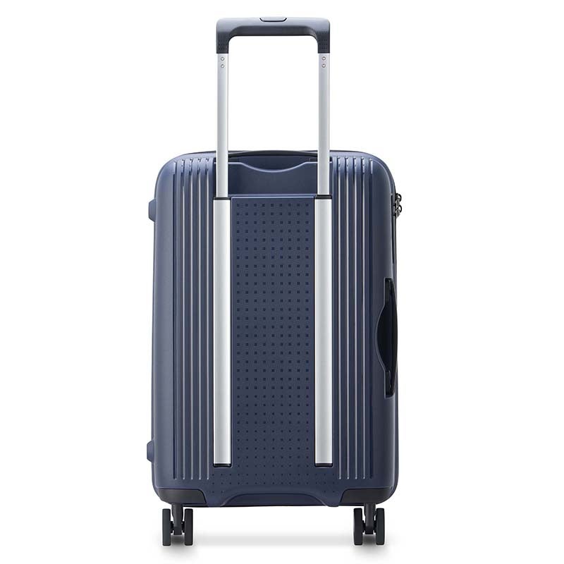 Buy Delsey Paris Ordener 4 Wheel Expandable Cabin Trolley Suitcase Blue  (55cm, 66cm, 77cm) - MyDeal