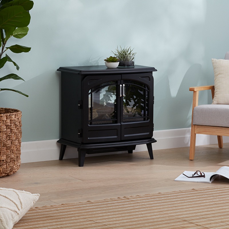 Buy Dimplex Leckford Optiflame Portable Electric Fireplace 2kW - MyDeal