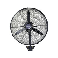 Dimplex 50cm High Velocity Wall Fan Matte Black