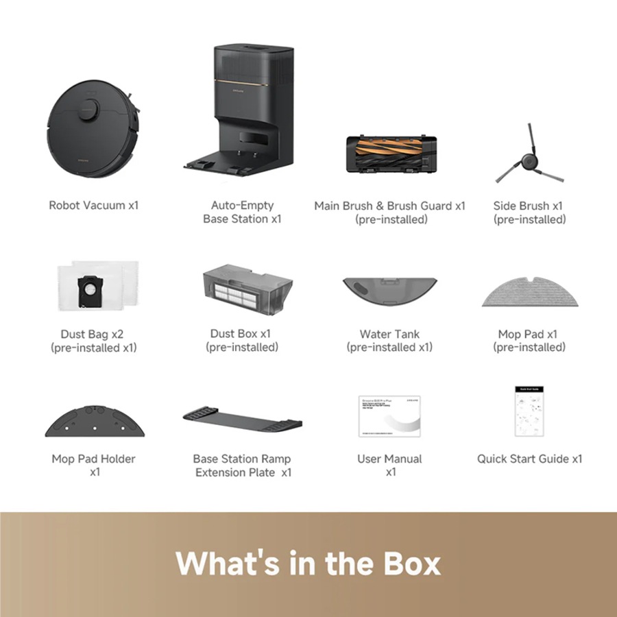 Dreame D20 Pro Plus Auto-Empty Robot Vacuum and Mop DRE-D20PP