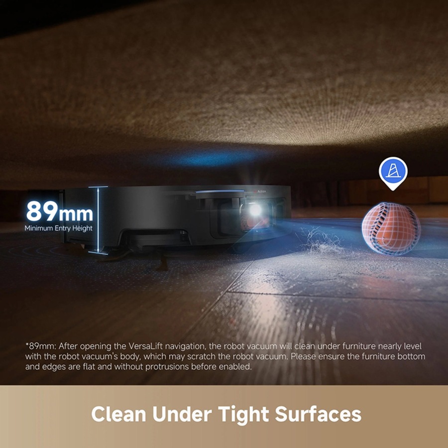 Dreame X50 Ultra Robot Vacuum with Auto Mop Cleaning & Self-Emptying Base Station DRE-X50U