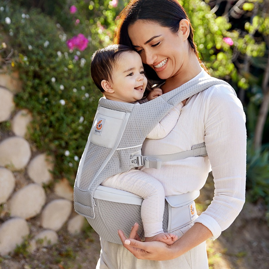 Ergobaby Alta Hip Seat Baby Carrier Pearl Grey