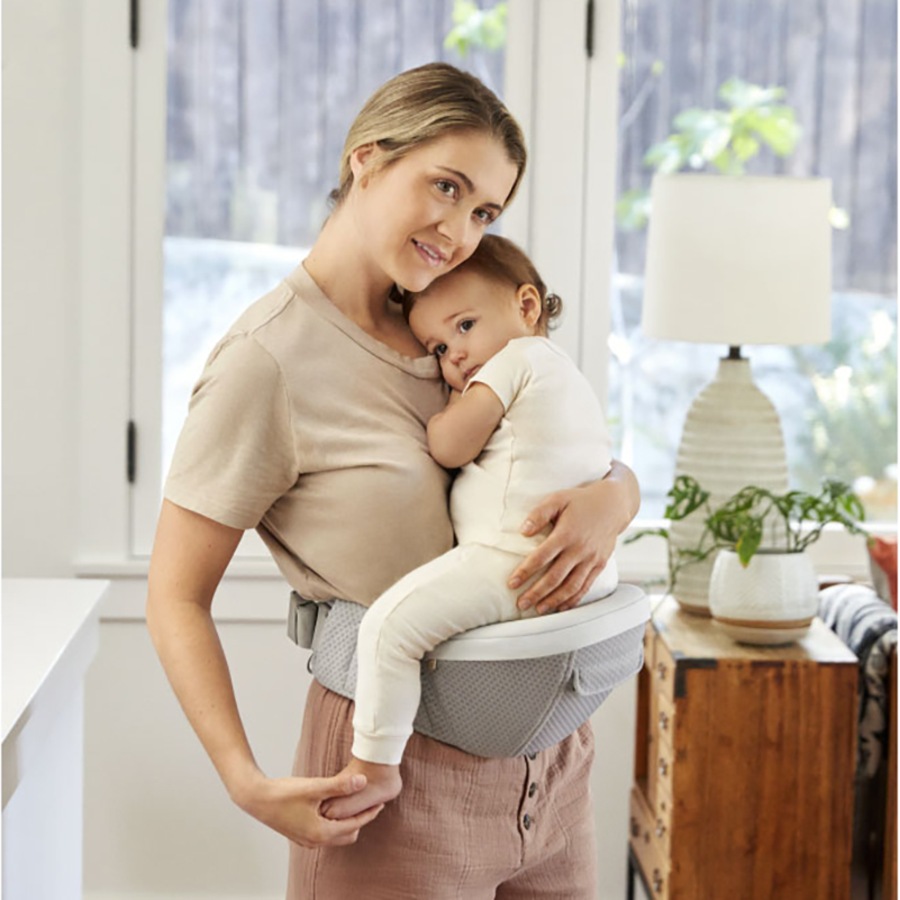 Ergobaby Alta Hip Seat Baby Carrier Pearl Grey