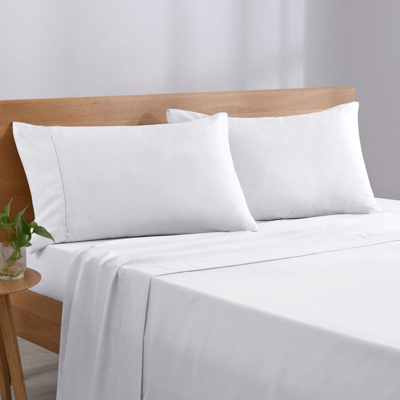 Esplanade Home Soft Touch Sheet Set White (Single, Double, Queen, King)