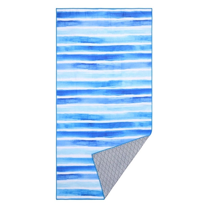Esplanade Home Watercolour Stripes Sand Free Beach Towel