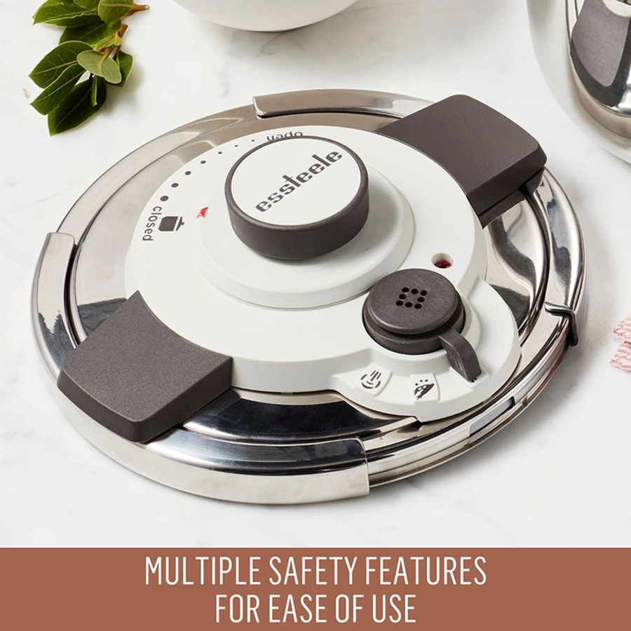 Essteele Per Velocità Facile 6L/22cm Stainless Steels Pressure Cooker 490750