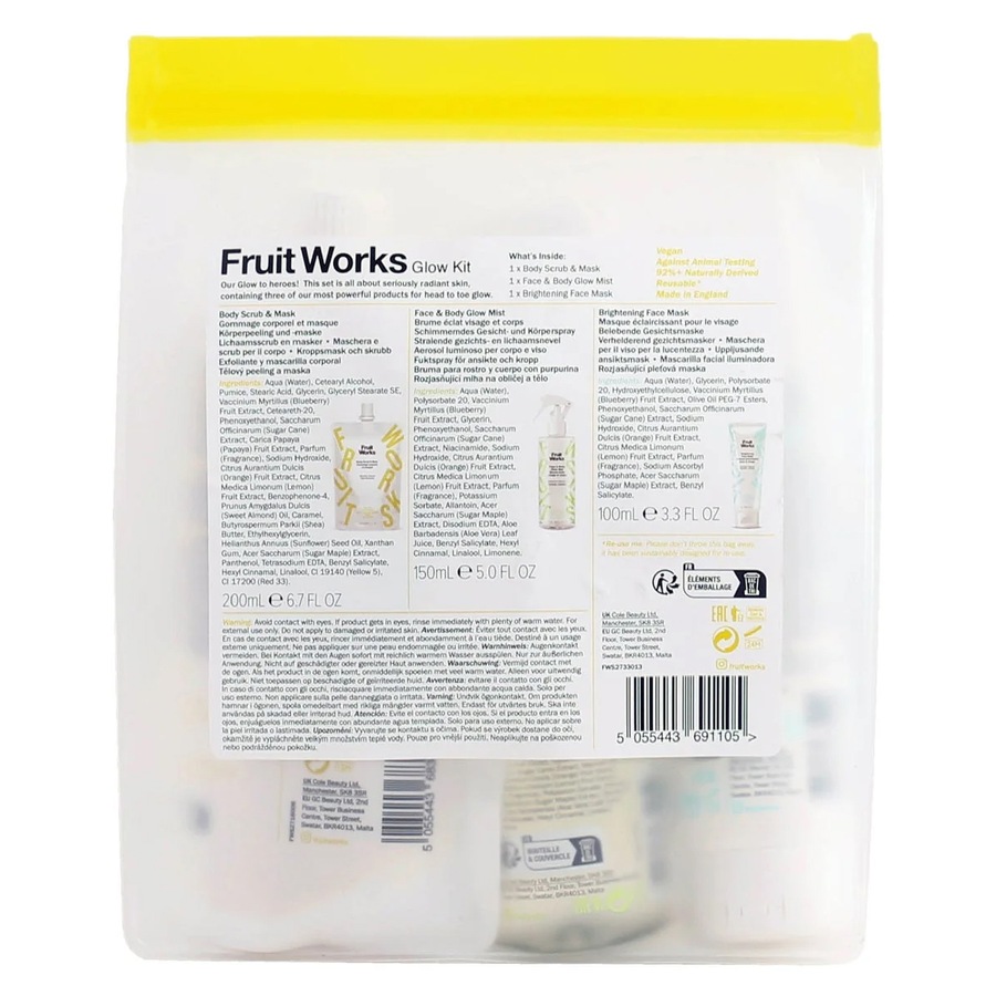 Fruit Works Glow Kit 3 Piece Gift Set