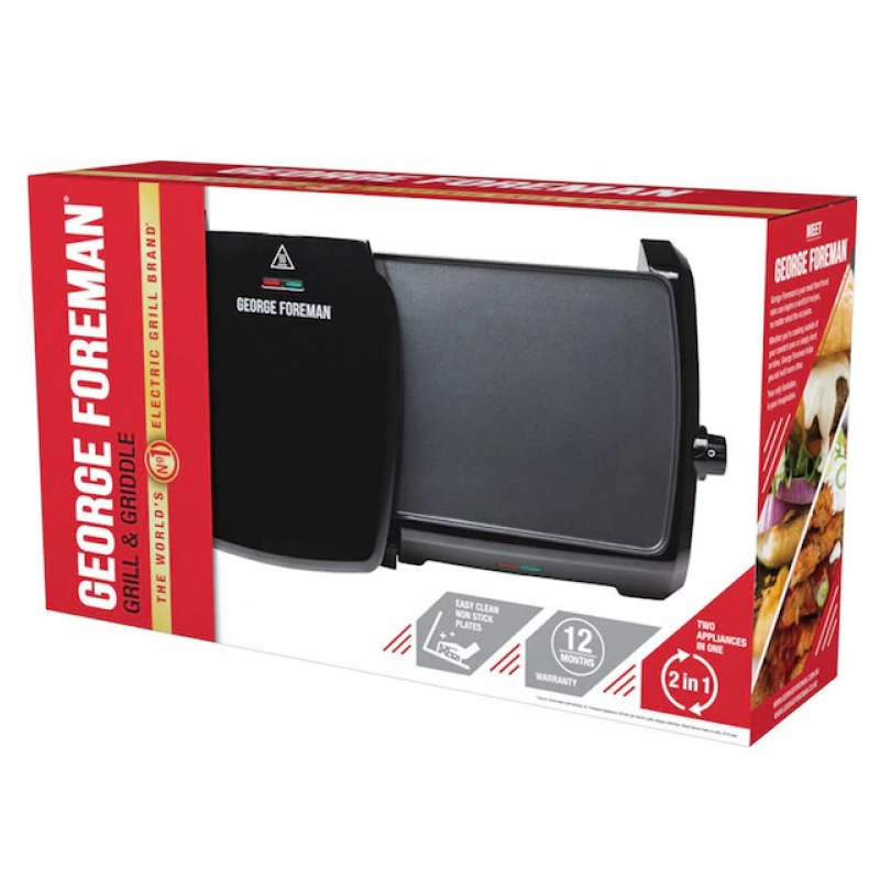Buy Foreman Grill & Griddle MyDeal