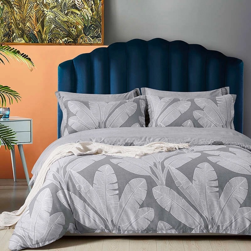 Buy Gioia Casa Cara 100 Cotton Fully Reversible Quilt Cover Set (Queen