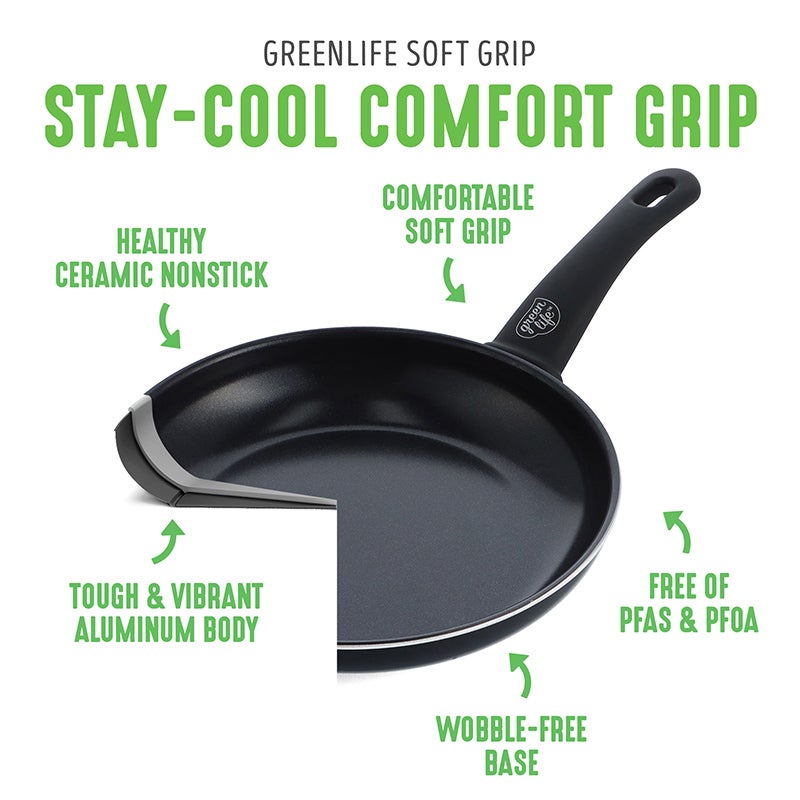 Buy GreenLife Soft Grip Healthy Ceramic 16 Piece Non-Stick