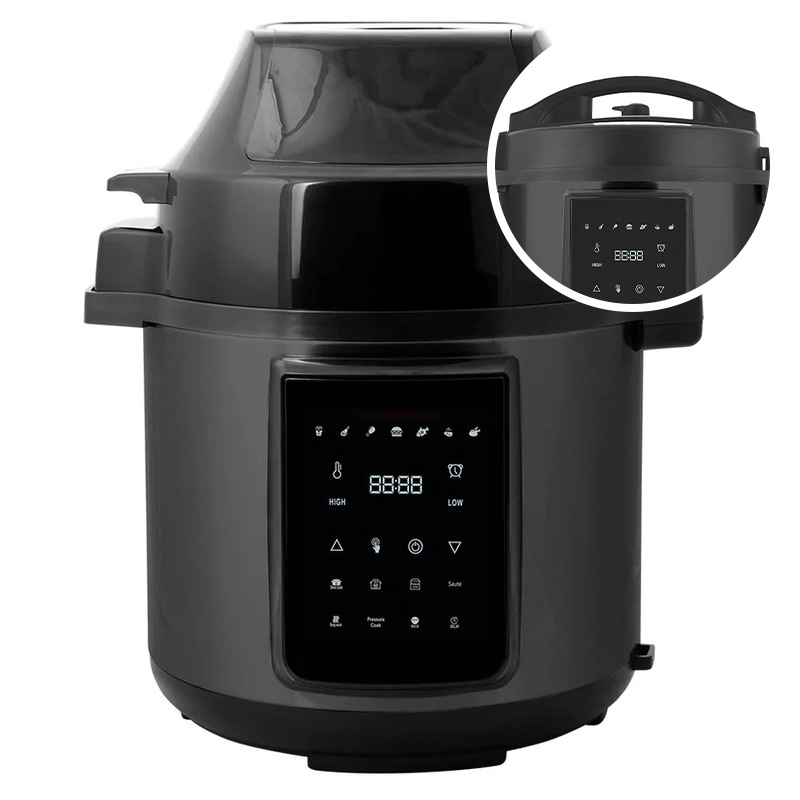 Healthy Choice 6L 2 in 1 1500W Air Fryer and1000W Pressure Cooker
